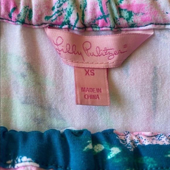 LILLY Pulitzer Bundle of 2 Dresses: Annastasha Floral & Green Beckett Dr… - Picture 8 of 17